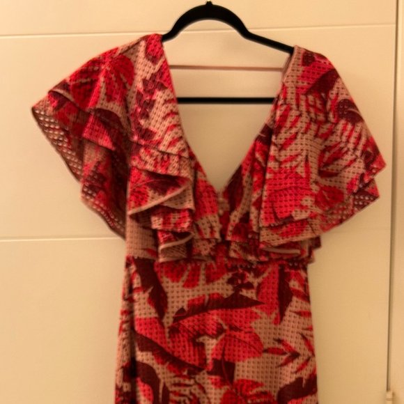 Johanna Ortiz x H&M Eyelet Embroidered Dress NEW W/O TAGS - Picture 8 of 9